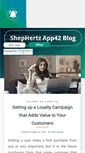 Mobile Screenshot of blogs.shephertz.com